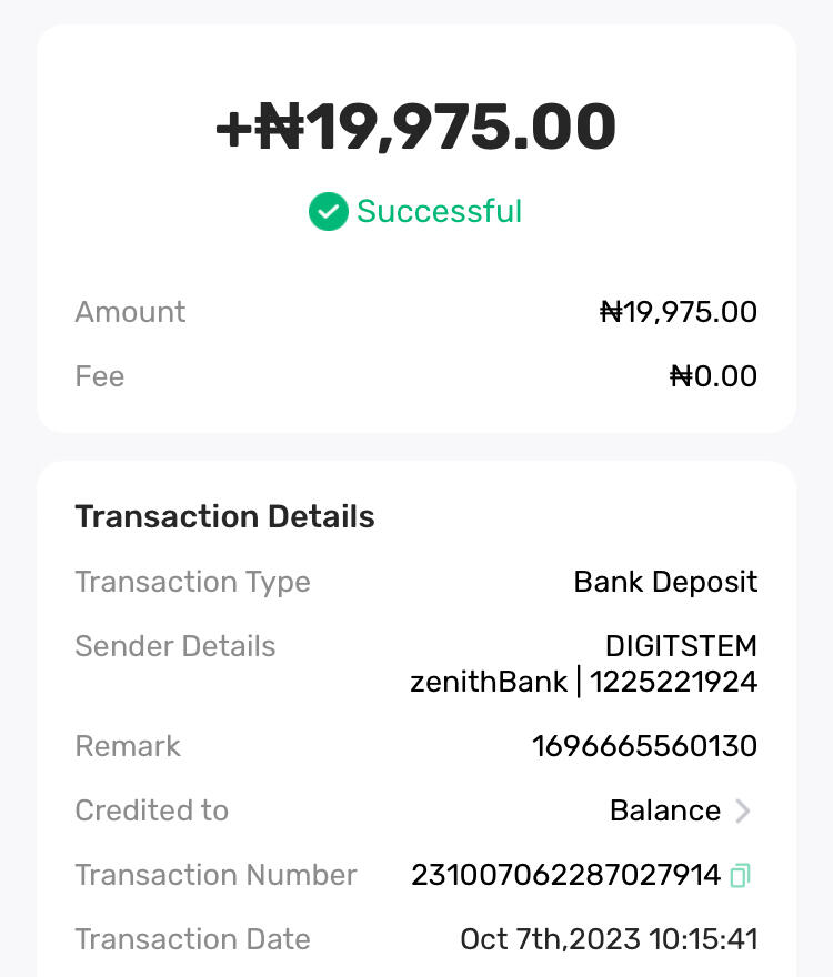 Get paid the equivalent USD in naira